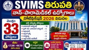 SVIMS Recruitment