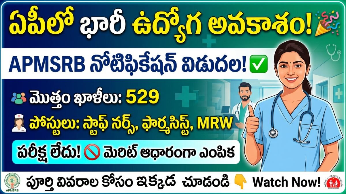 AP MSRB Recruitment 2026