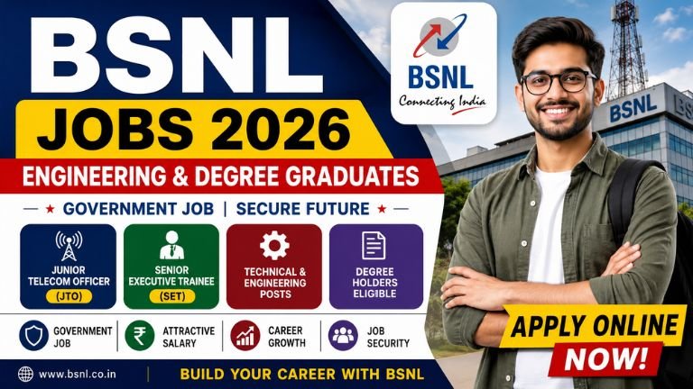 BSNL Jobs 2026