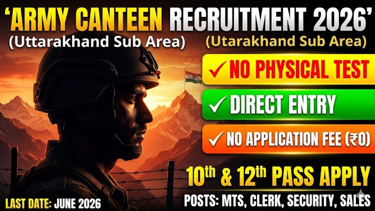 Indian Army Recruitment 2026