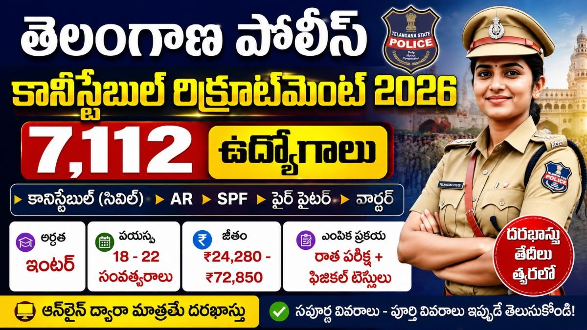 Police Constable Recruitment 2026
