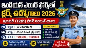 Indian Air Force Recruitment 2026