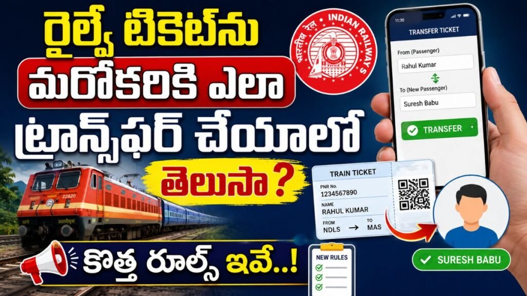Railway Ticket transfer